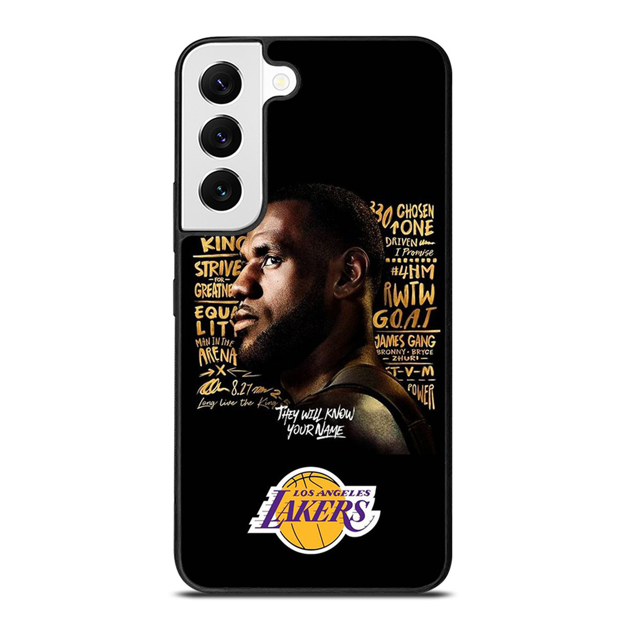 LEBRON JAMES QUOTE LA LAKERS Samsung Galaxy Case Cover